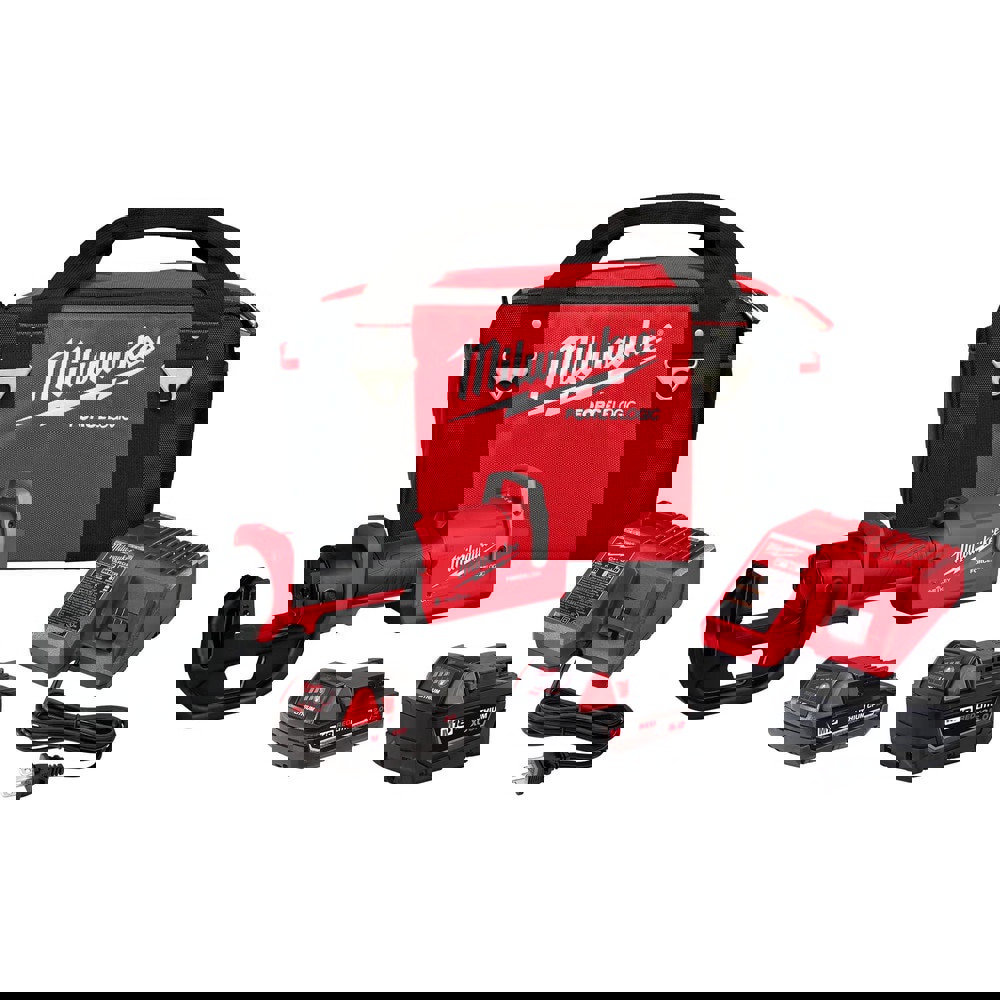 Power Crimpers; Crimping Capacity (Wire): 8 AWG - 350 Kcmil CuDLO ; Number Of Batteries: 1 ; Battery Chemistry: Lithium-ion ; Battery Capacity: 18 ; Handle Type: Inline ; Voltage: 18V